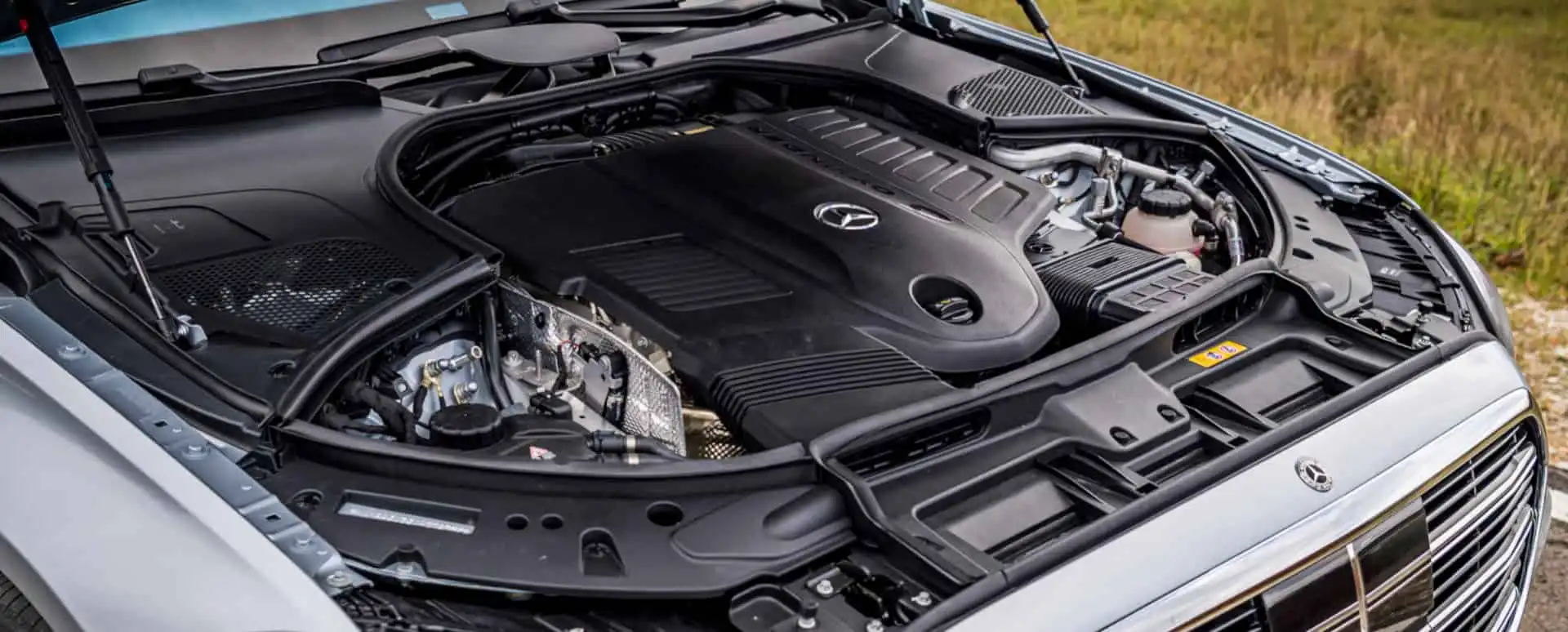 Car engine bay